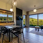 דירה Maciejowe Wzgorze Z Dwoma Niezaleznymi Apartamentami Ze - Sauna, Jacuzzi, Teznia, Izba Solna I Solankowa, Balia Na Wylacznosc Z Hydromasazami