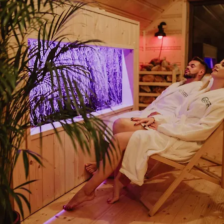 公寓 Maciejowe Wzgorze Z Dwoma Niezaleznymi Apartamentami Ze - Sauna, Jacuzzi, Teznia, Izba Solna I Solankowa, Balia Na Wylacznosc Z Hydromasazami