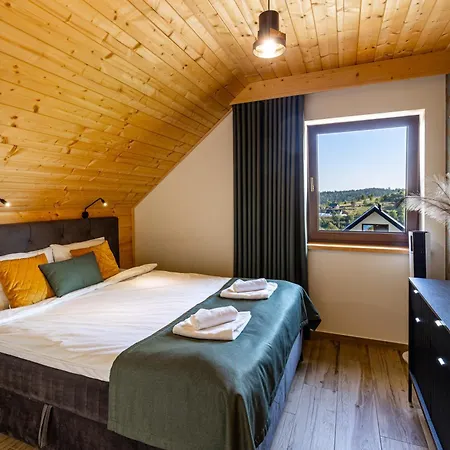 公寓 Maciejowe Wzgorze Z Dwoma Niezaleznymi Apartamentami Ze - Sauna, Jacuzzi, Teznia, Izba Solna I Solankowa, Balia Na Wylacznosc Z Hydromasazami