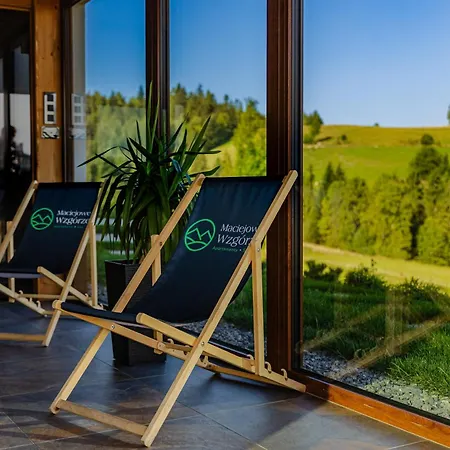 Lejlighed Maciejowe Wzgorze Z Dwoma Niezaleznymi Apartamentami Ze - Sauna, Jacuzzi, Teznia, Izba Solna I Solankowa, Balia Na Wylacznosc Z Hydromasazami *